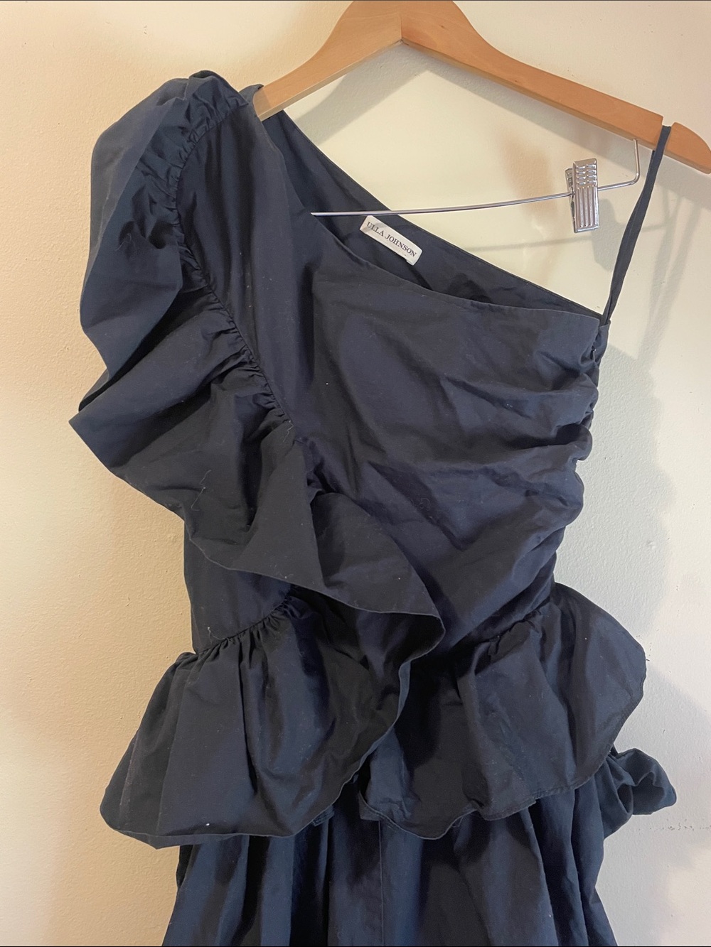 Ulla johnson cotton one shoulder jumpsuit